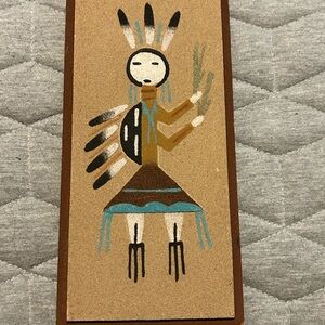Navajo Sand Paper Art painting